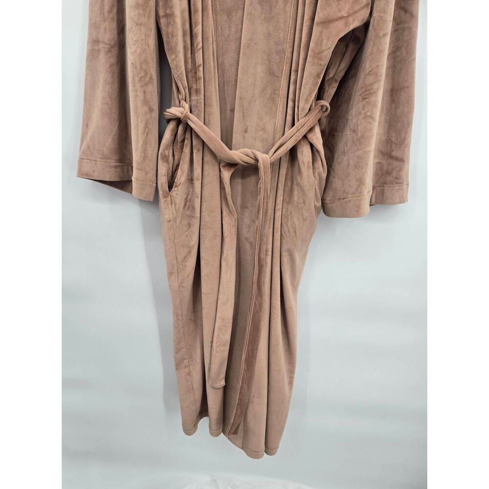 Skims Velour Long Bathrobe Size Medium - Picture 3 of 7